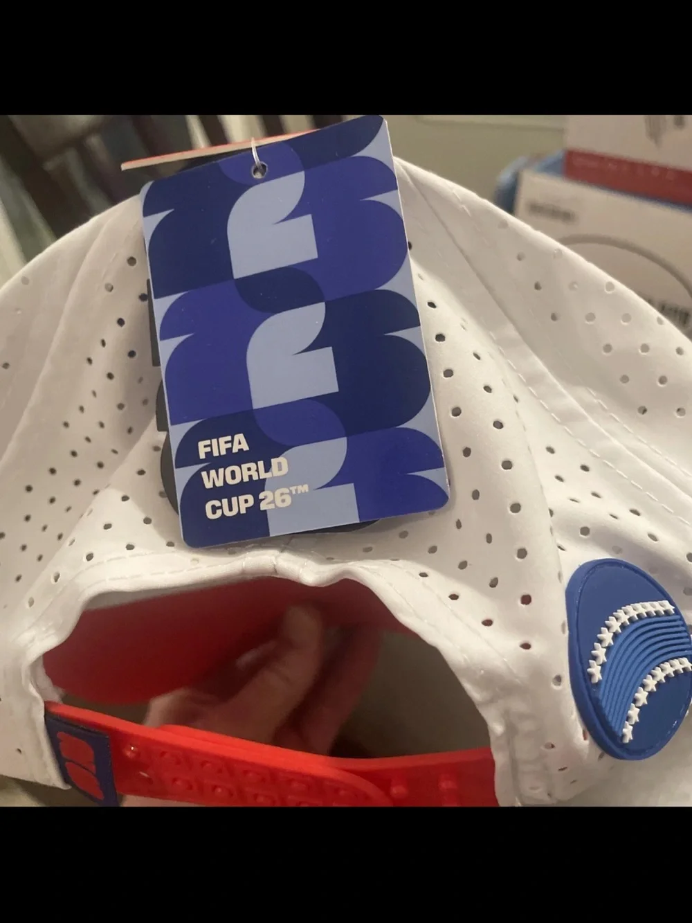 Official FIFA World Cup 2026 Hat can mex usa world cup nwt red white blue